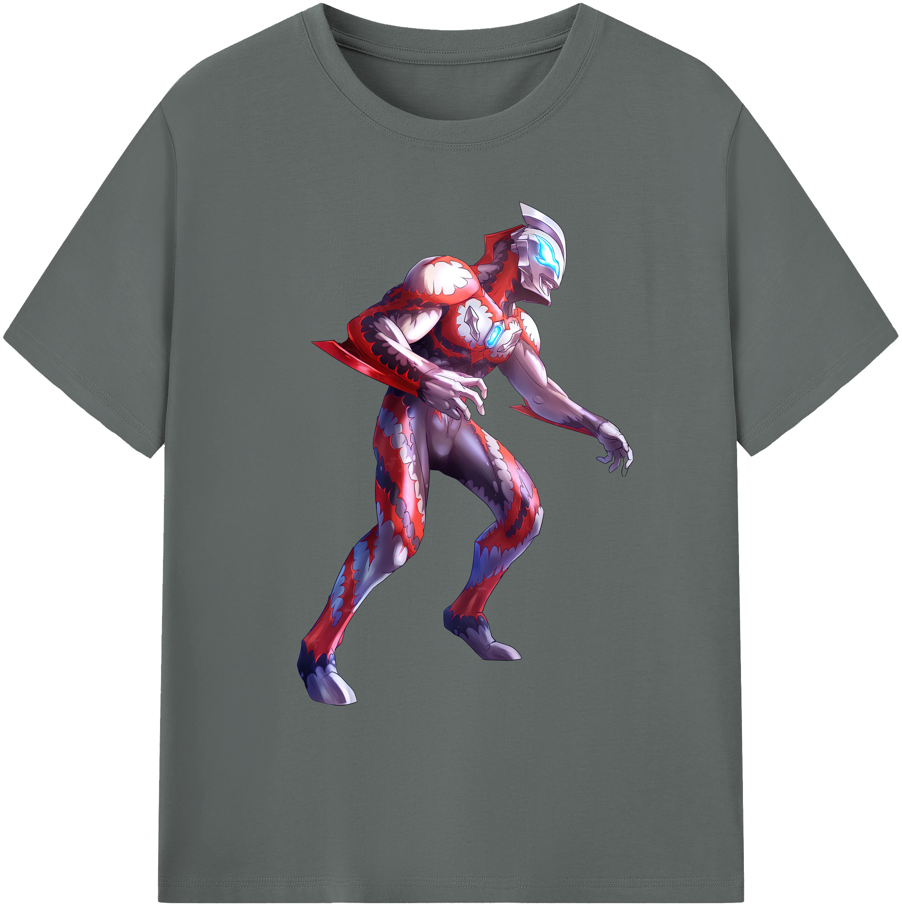 （画像用） ウルトラマン Ultraman 綿100％ メンズ半袖Tシャツ｜肌触りやわらか＆通気性